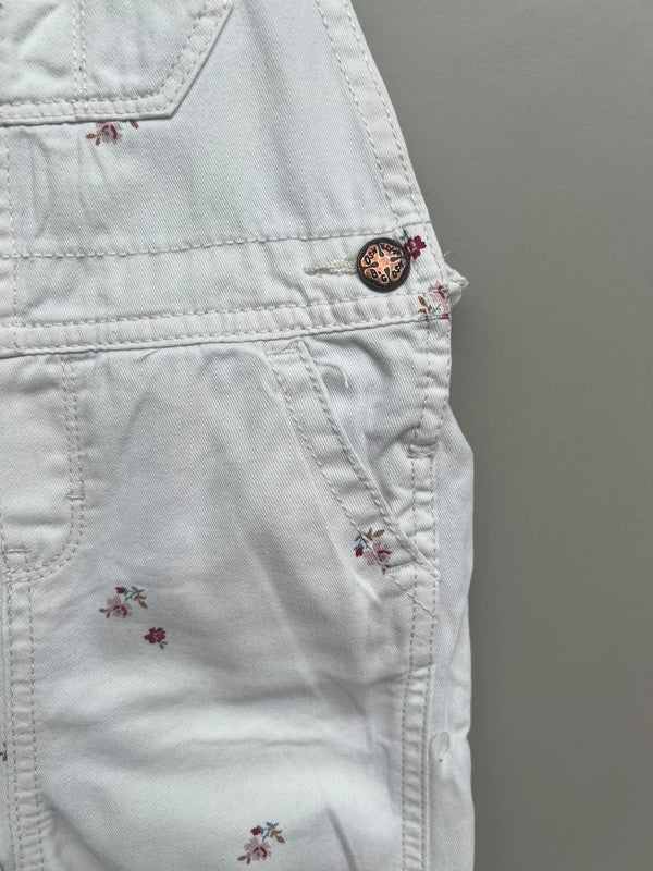 Oshkosh Floral Dungarees 24M