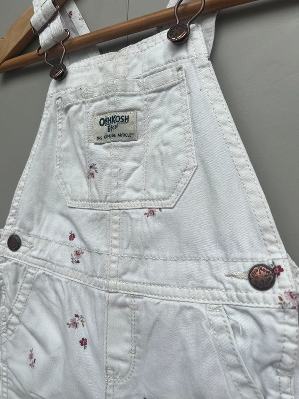 Oshkosh Floral Dungarees 24M