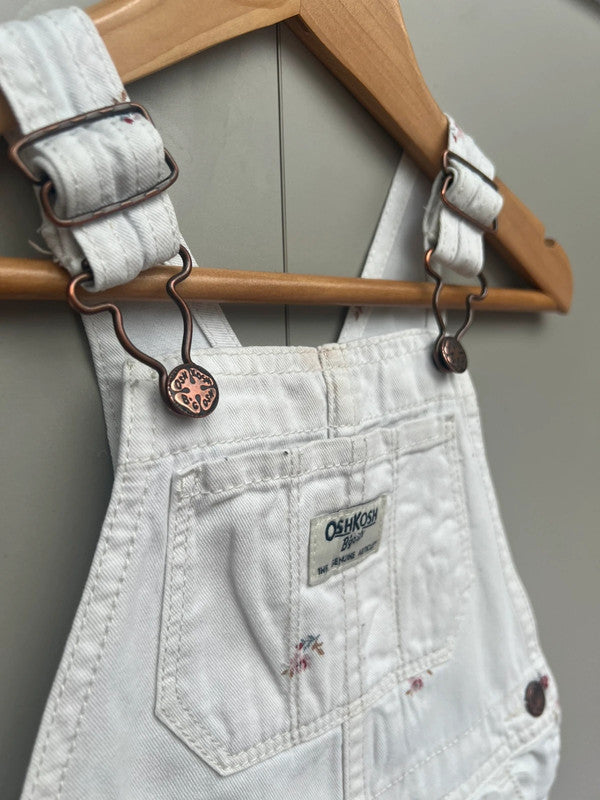 Oshkosh Floral Dungarees 24M