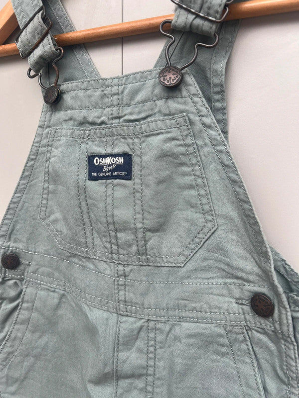 Oshkosh Sage Green Dungarees 2T