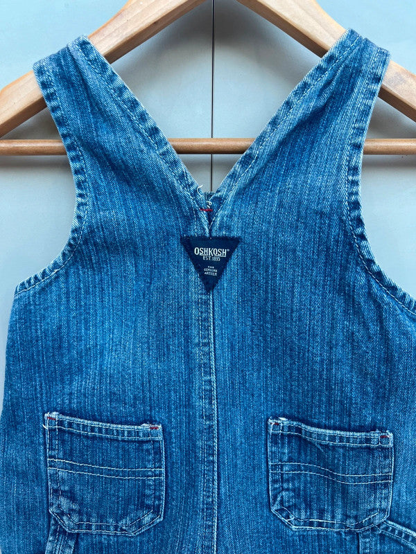 Oshkosh Vintage Denim Dungarees 12M