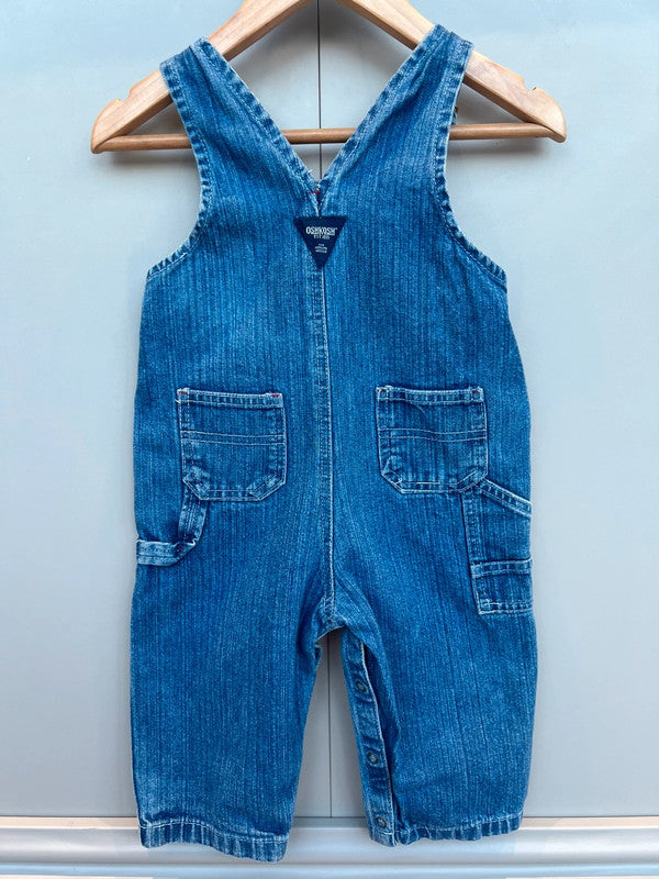Oshkosh Vintage Denim Dungarees 12M
