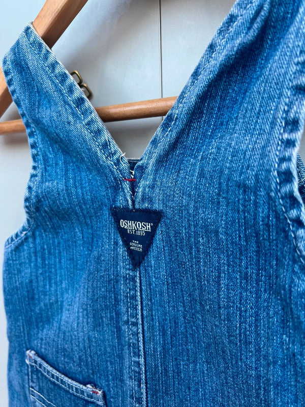 Oshkosh Vintage Denim Dungarees 12M