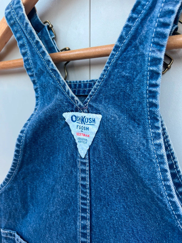 Oshkosh Vintage Denim Dungarees 24M