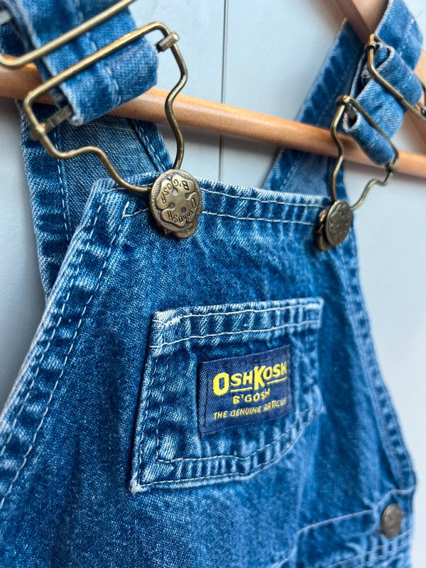 Oshkosh Vintage Denim Dungarees 24M