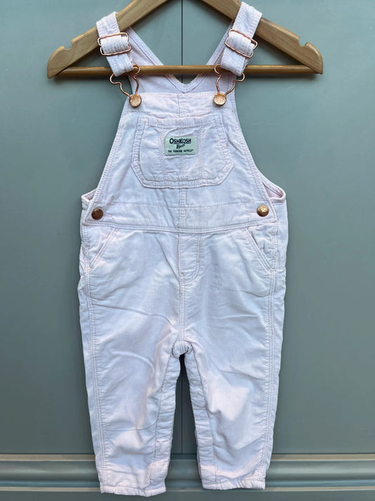 Oshkosh Rose Corduroy Dungarees 18M