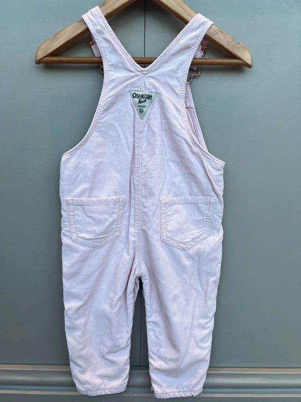 Oshkosh Rose Corduroy Dungarees 18M