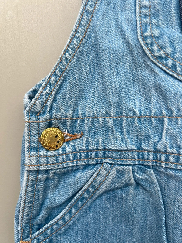 Oshkosh Unisex Vintage Denim Dungarees 12M