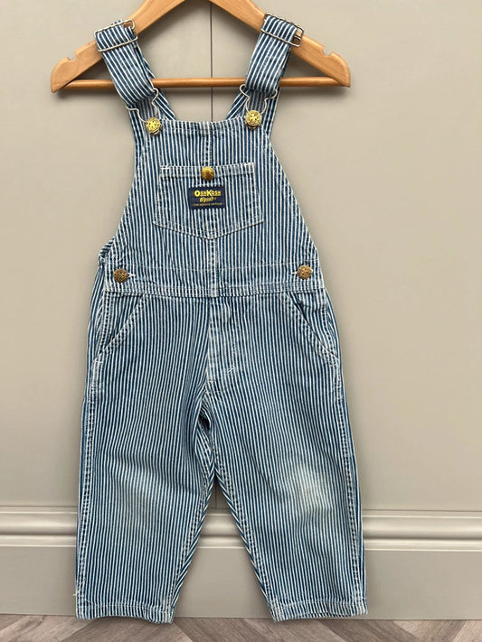 Oshkosh Vintage Hickory Dungarees 2T