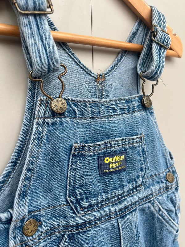 Oshkosh Vintage Classic Denim Dungarees 24M