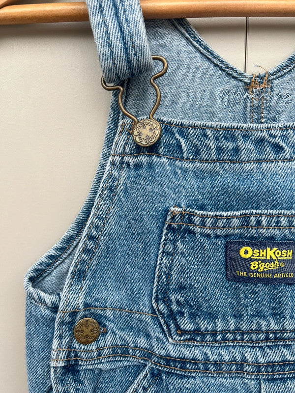 Oshkosh Vintage Classic Denim Dungarees 24M