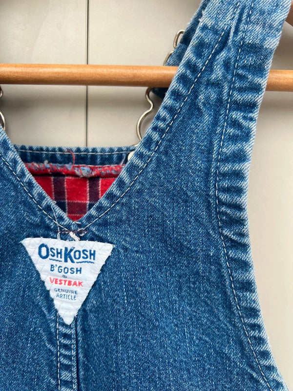Oshkosh Vintage Denim Dungarees 24M