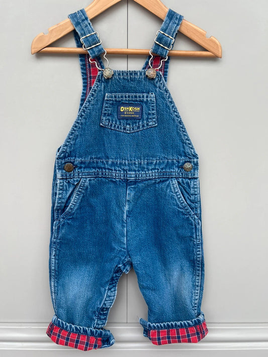 Oshkosh Vintage Denim Dungarees 24M