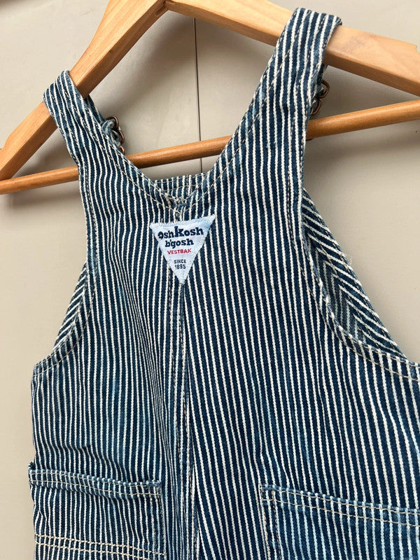 Oshkosh Vintage Hickory Dungarees 12M