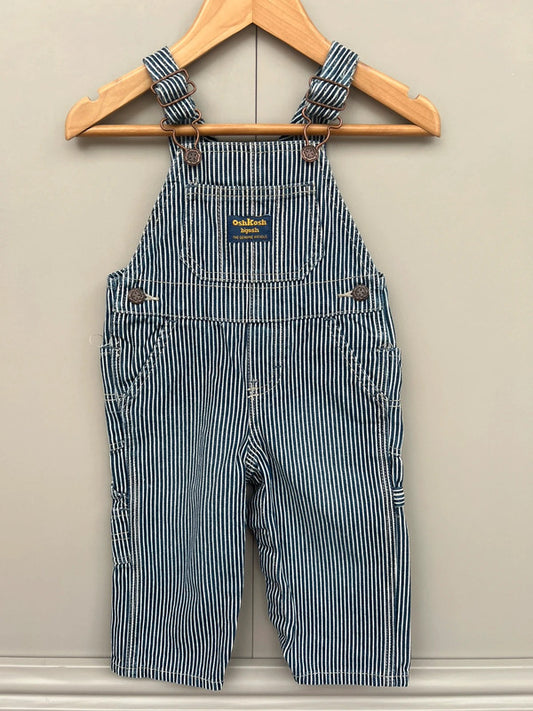 Oshkosh Vintage Hickory Dungarees 12M