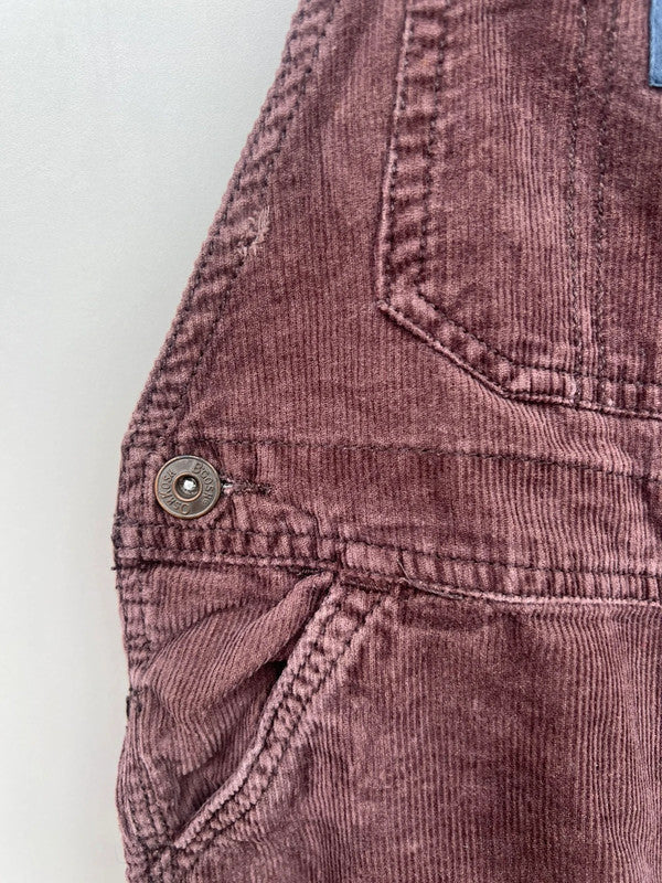 Oshkosh Corduroy Brown Dungarees 24M
