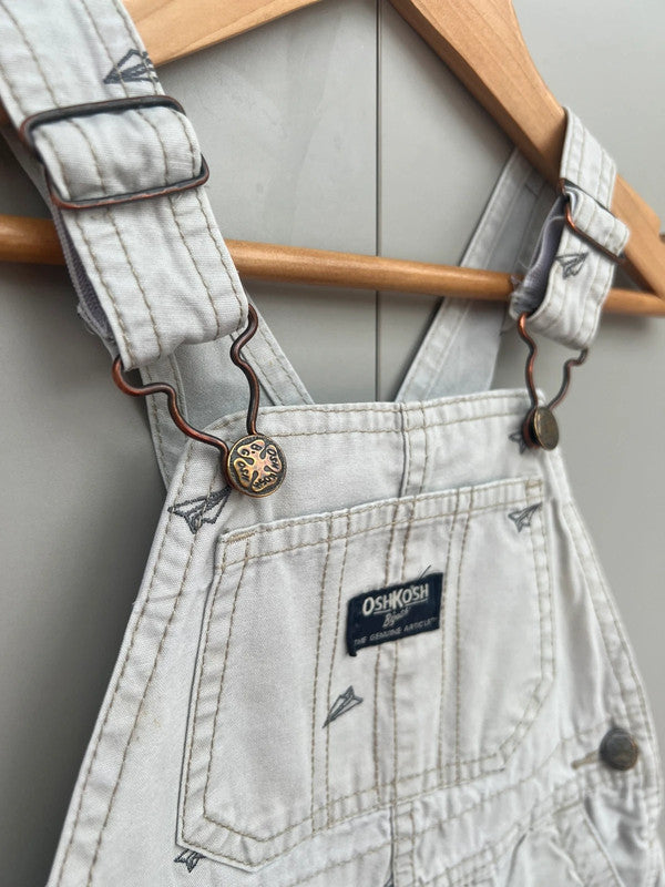 Oshkosh Plane Dungarees 18M