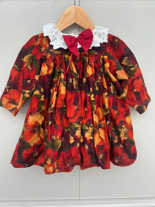 Gorgeous designer vintage dress age 12M