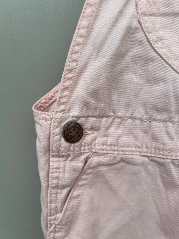 Oshkosh Rose Heart Dungarees 2T