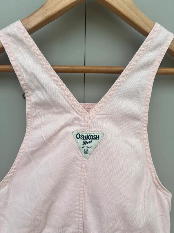 Oshkosh Rose Heart Dungarees 2T