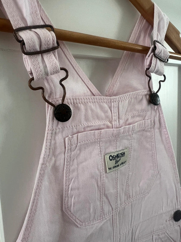 Oshkosh Rose Pink Dungarees 5T