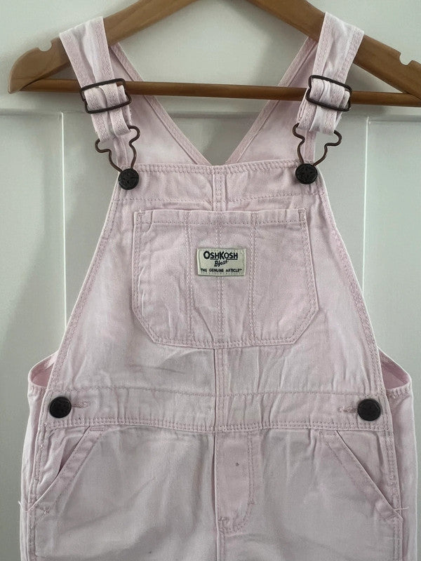 Oshkosh Rose Pink Dungarees 5T