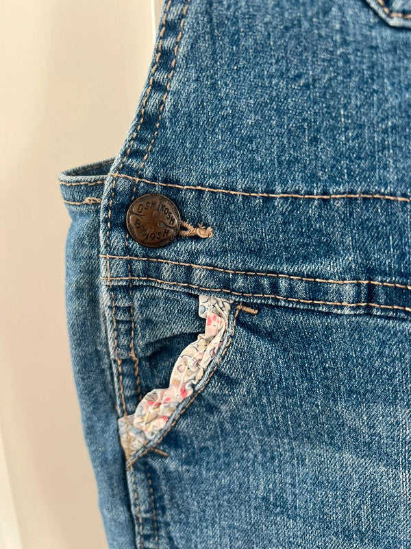Oshkosh Denim Floral Dungarees 5T