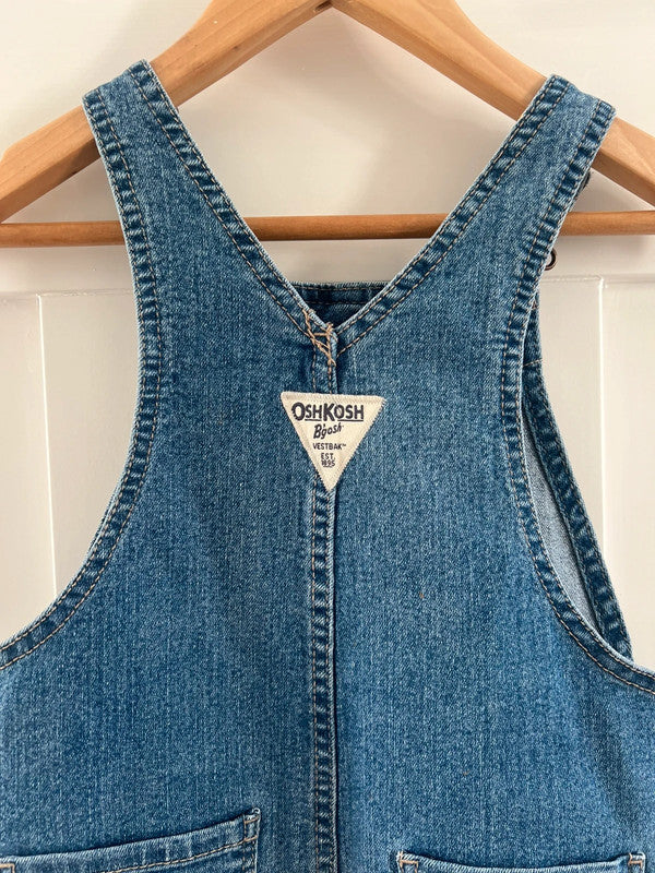 Oshkosh Denim Floral Dungarees 5T