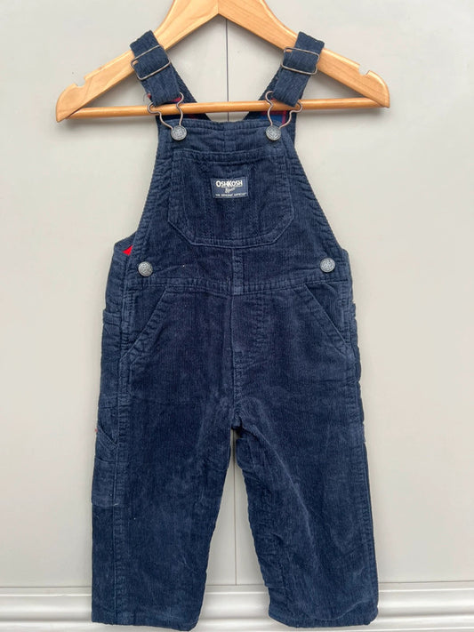 Oshkosh Navy Corduory Dungarees 12M