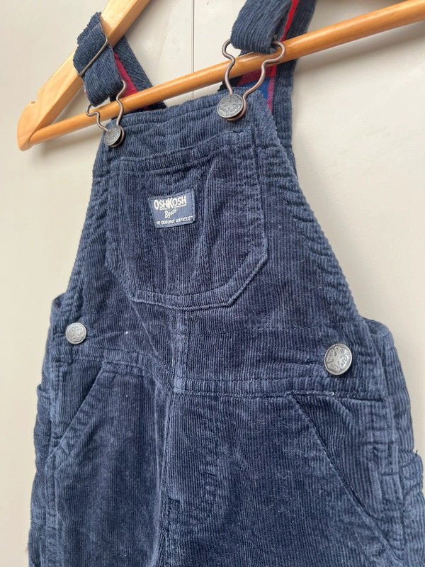Oshkosh Navy Corduory Dungarees 12M