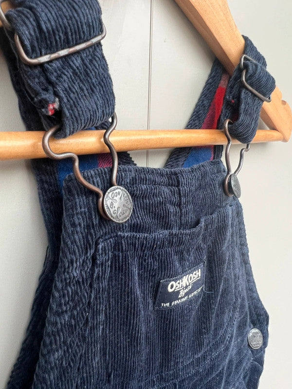 Oshkosh Navy Corduory Dungarees 12M