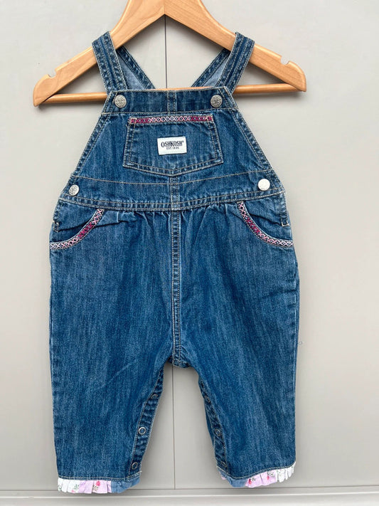 Oshkosh Vintage Denim Dungarees 12M