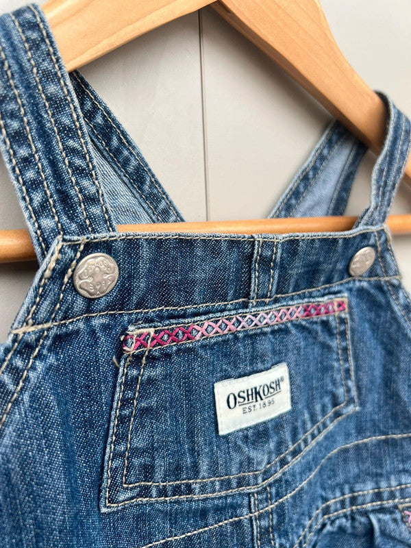Oshkosh Vintage Denim Dungarees 12M
