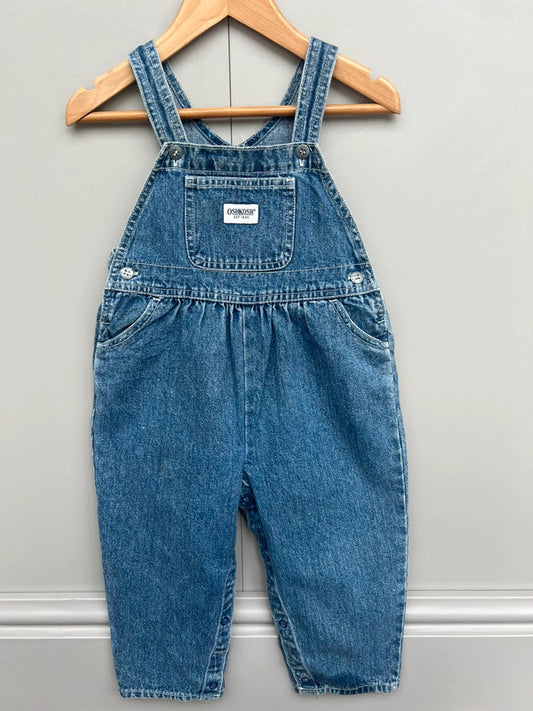 Oshkosh Vintage Denim Dungarees 24M