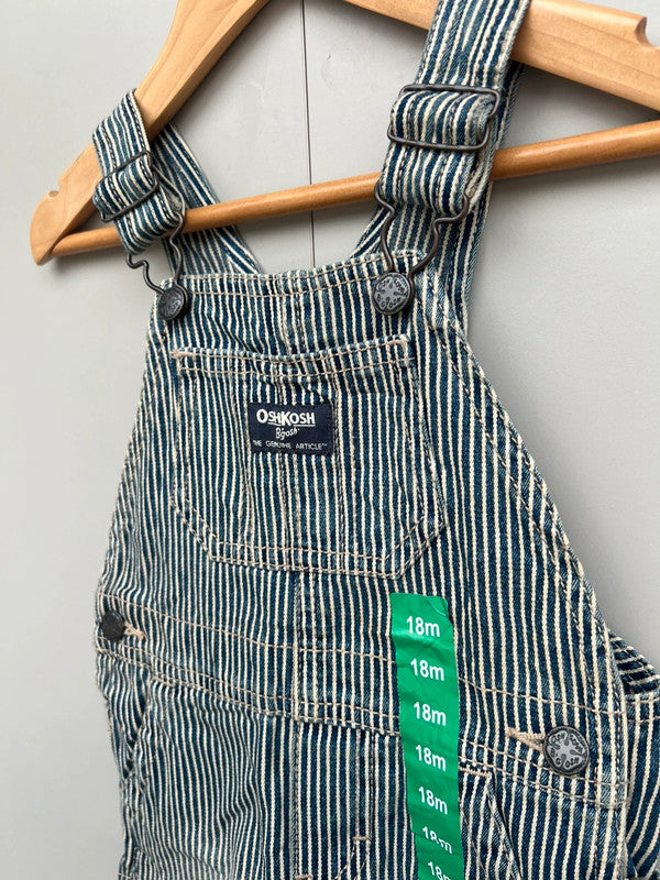 Oshkosh Hickory Dungarees 18M
