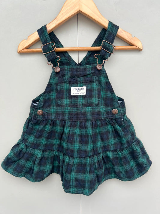 Oshkosh Check Dress 12M