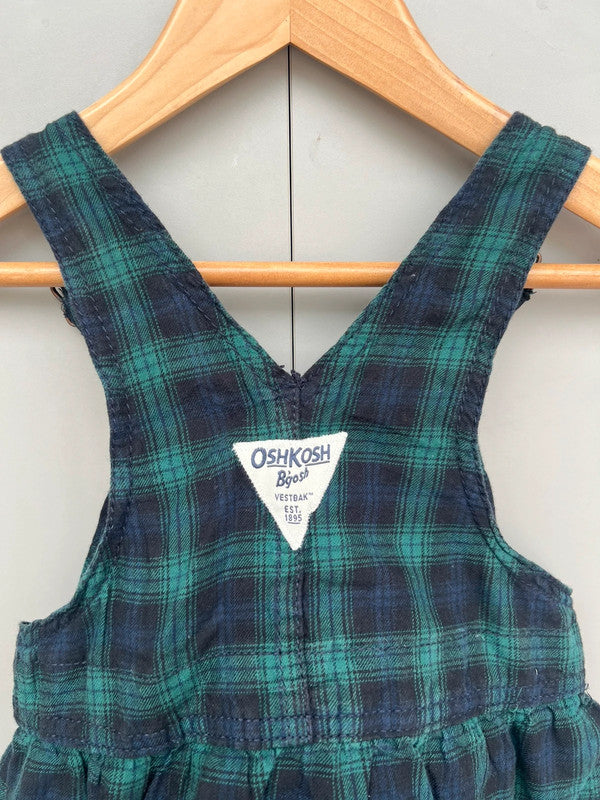 Oshkosh Check Dress 12M