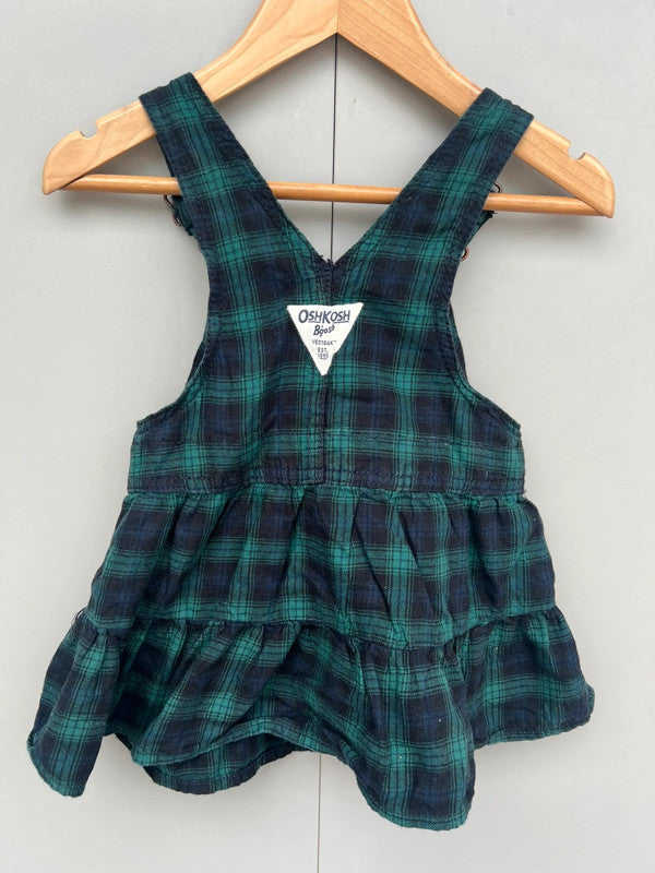 Oshkosh Check Dress 12M