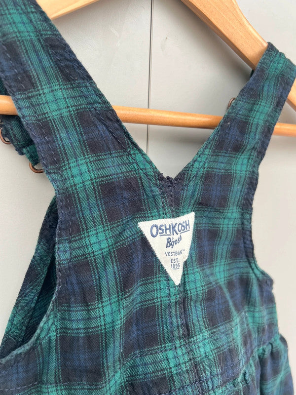 Oshkosh Check Dress 12M