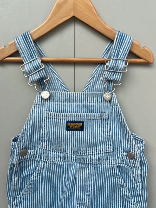 Oshkosh Vintage Hickory Blue Dungarees 18M