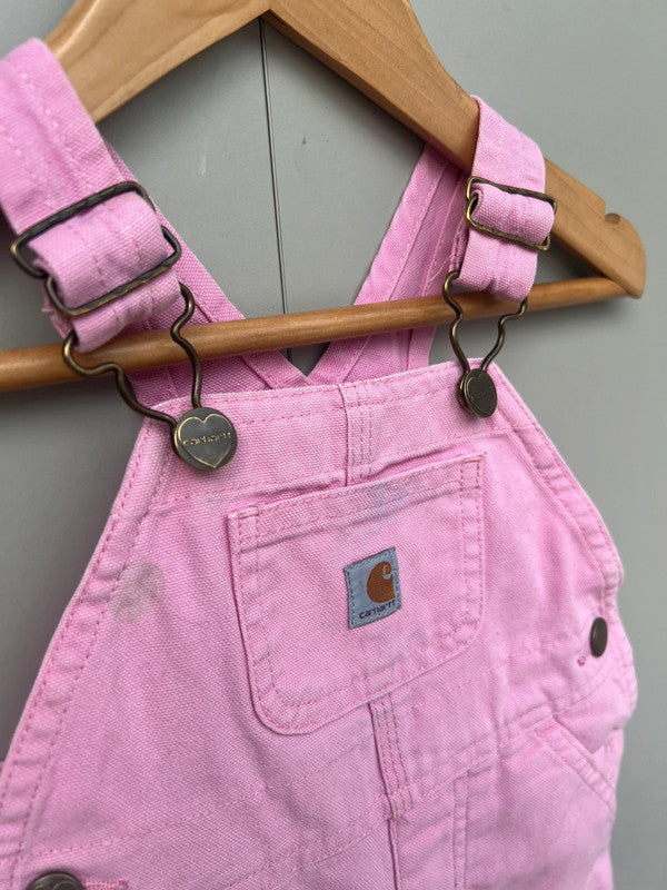 Carhartt Pink Dungarees 9M