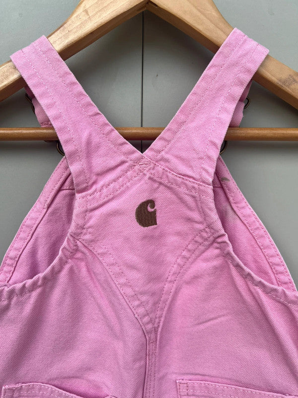Carhartt Pink Dungarees 9M