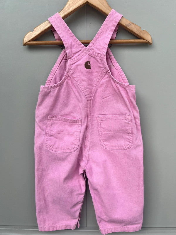 Carhartt Pink Dungarees 9M