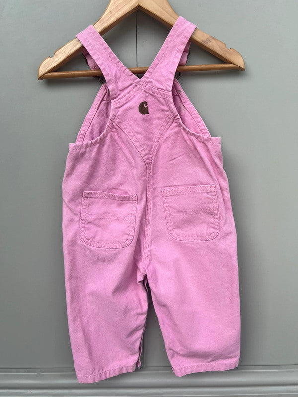 Carhartt Pink Dungarees 9M