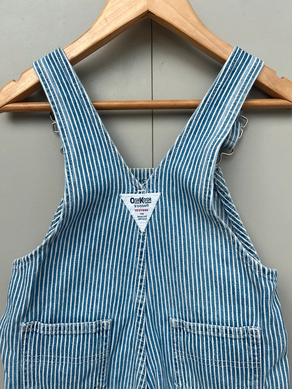 Oshkosh Vintage Hickory Blue Dungarees 18M