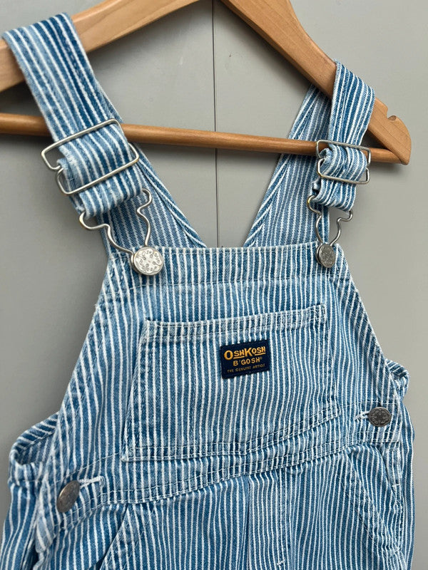 Oshkosh Vintage Hickory Blue Dungarees 18M