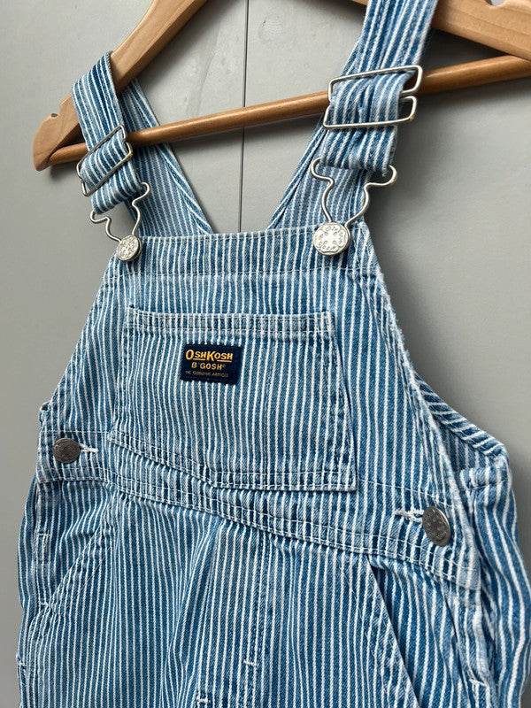 Oshkosh Vintage Hickory Blue Dungarees 18M