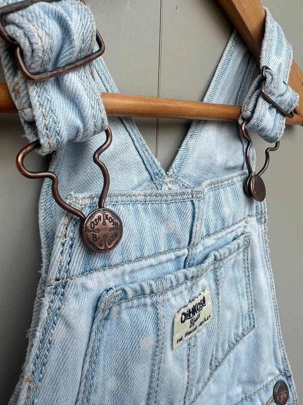Oshkosh Polka Dot Dungarees 2T
