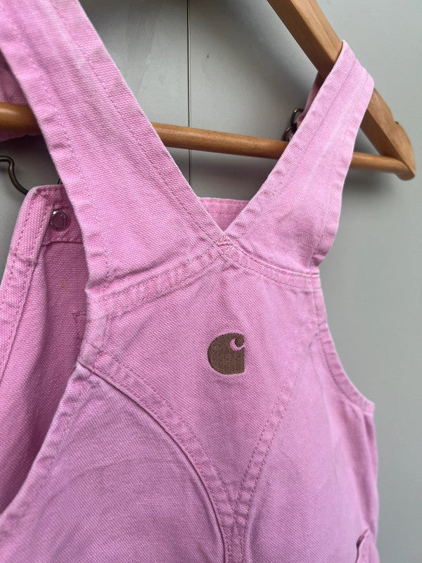 Carhartt Pink Dungarees 4T