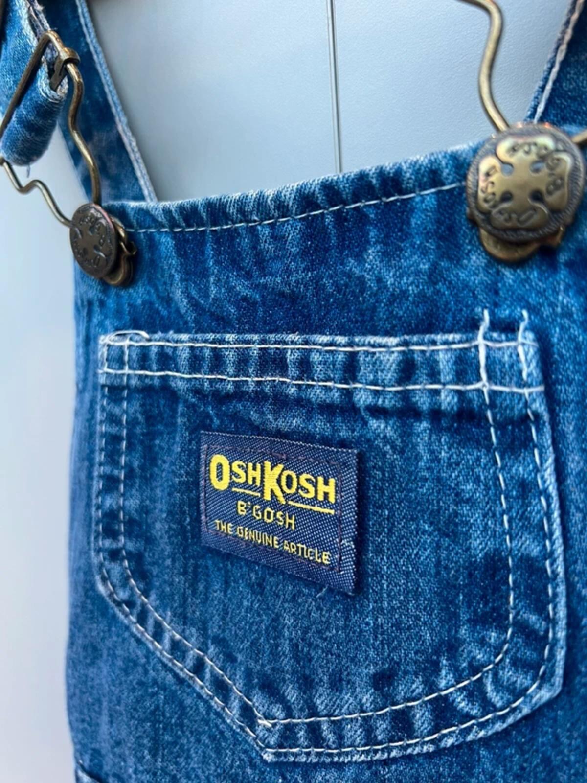 Oshkosh 80s USA Vintage Denim Dress 4T